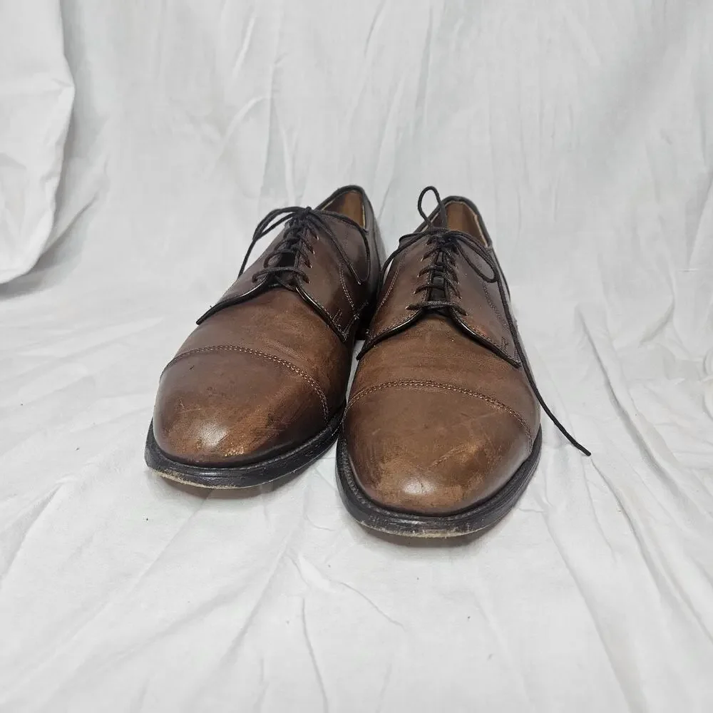 Allen Edmonds Brown Cap Dress Shoes Mens Size 11 D